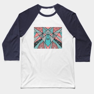 Cybernetic Landscape 2 Baseball T-Shirt